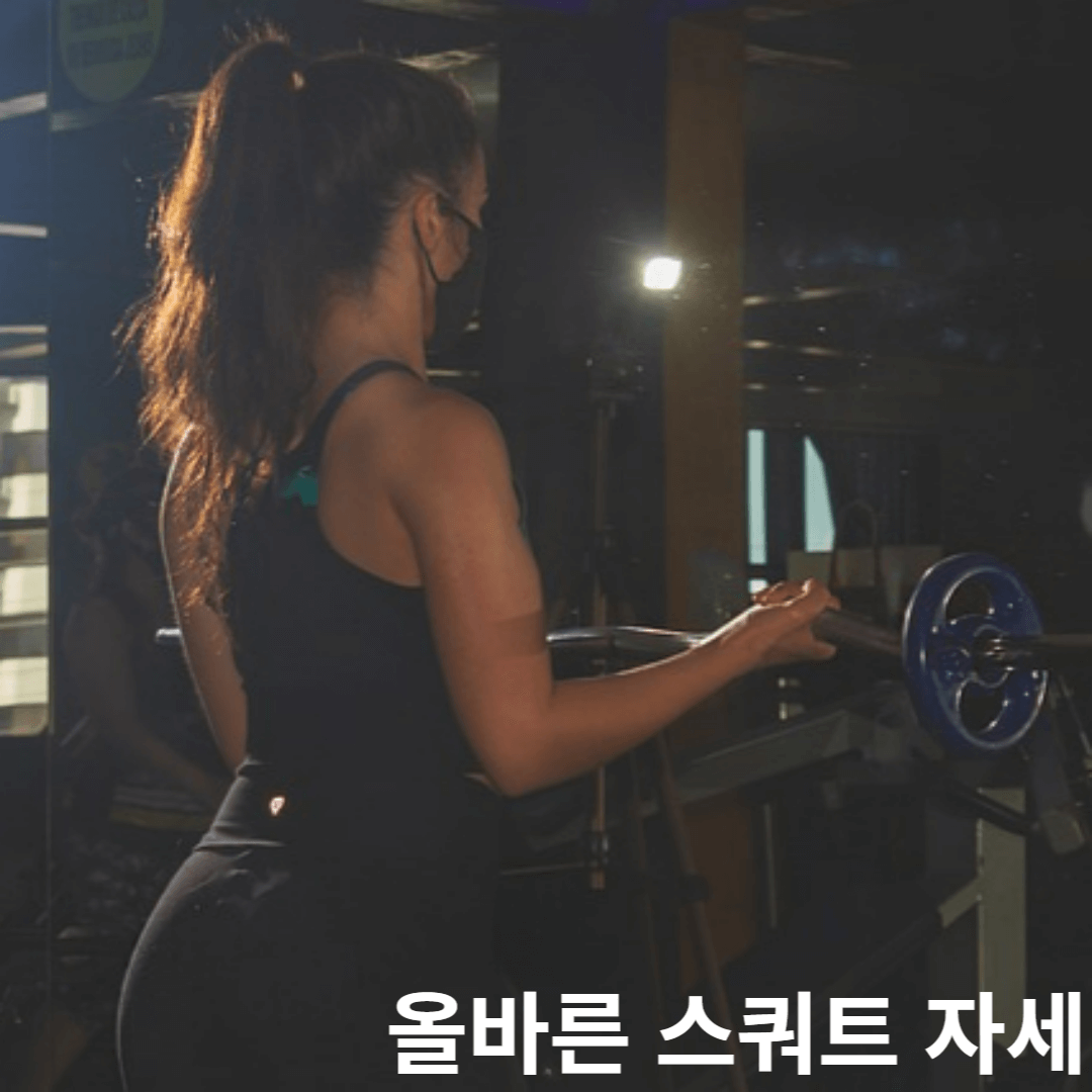 올바른 스쿼트 자세