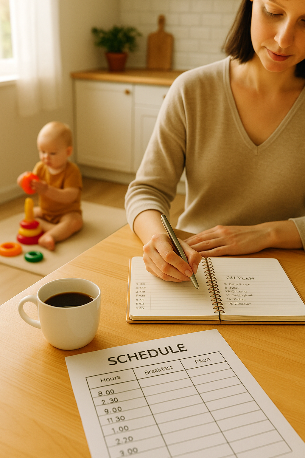 육아와 가사를 동시에 해내는 시간관리 팁