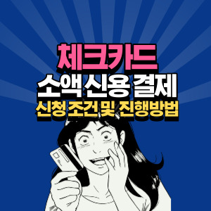 체크-카드-소액-신용-결제