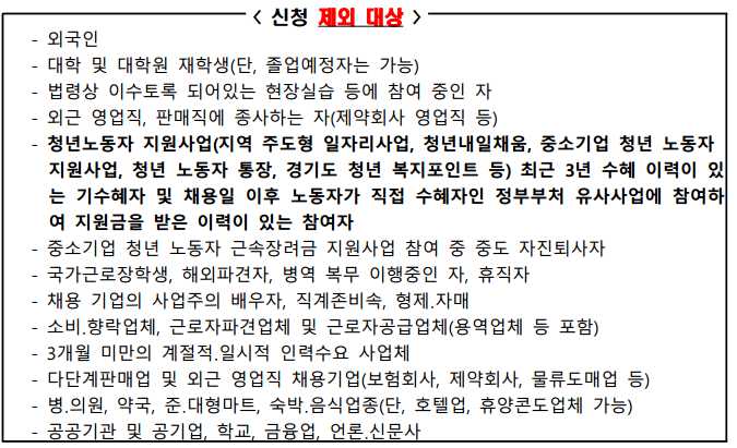 이천시 중소기업 청년노동자 근속장려금