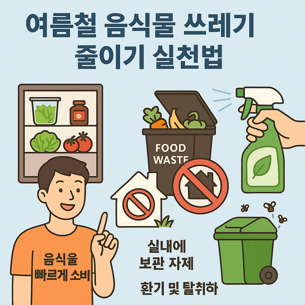 음식물 쓰레기 줄이기 관련 사진