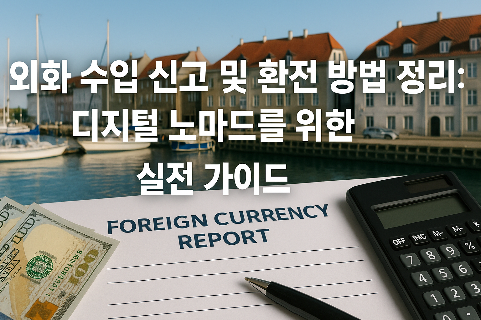 디지털 노마드로 활동하며 해외에서 수익을 벌고 계신가요?
그렇다면 ‘외화 수입 신고’와 ‘환전 방법’에 대해 반드시 알고 있어야 합니다.
세무 리스크를 줄이고, 환전 시 손해 보지 않는 노하우까지 이 글에서 모두 정리해드립니다.