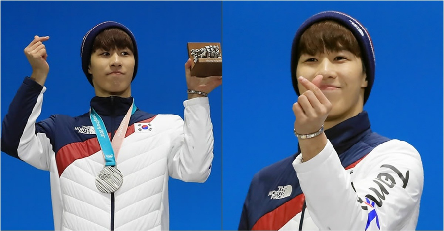 쇼트트랙 남자 1500m 황대헌 은메달