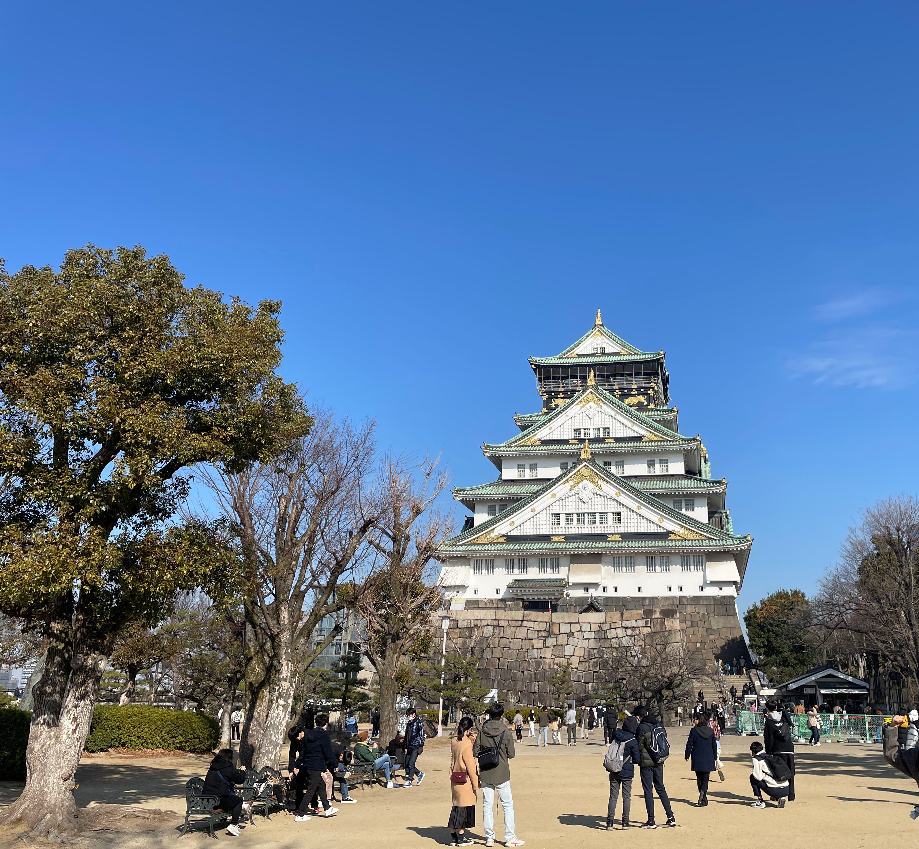 오사카성 천수각