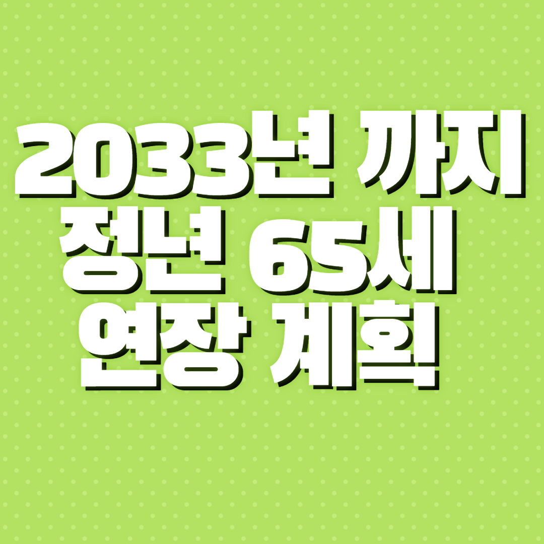 정년연장