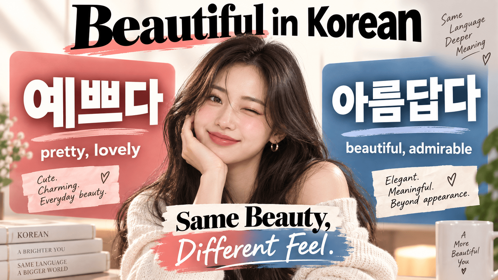 Beautiful in Korean