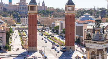 스페인 바르셀로나 구엘공원 사진