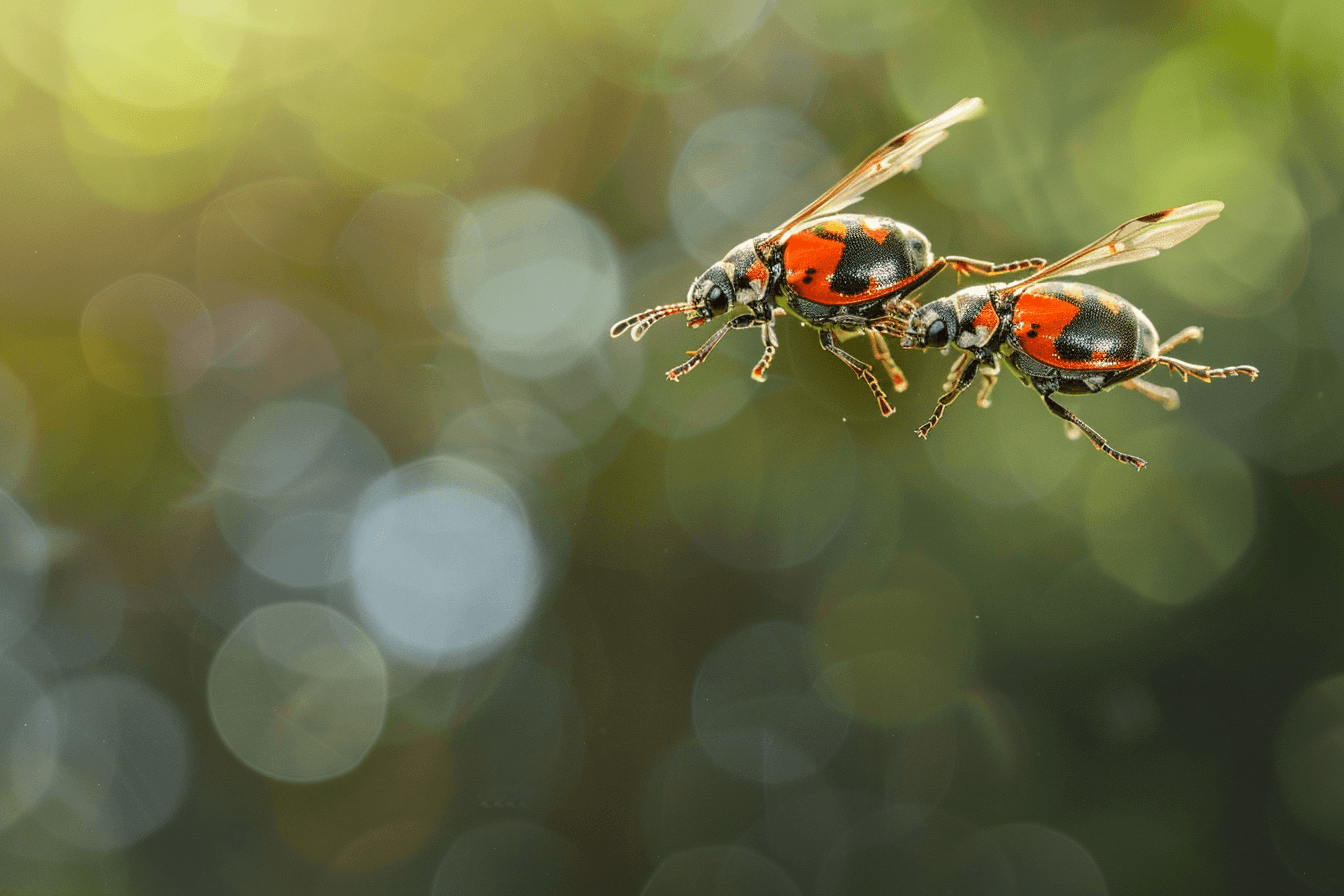 쌍으로-날고-있는-러브버그-사진