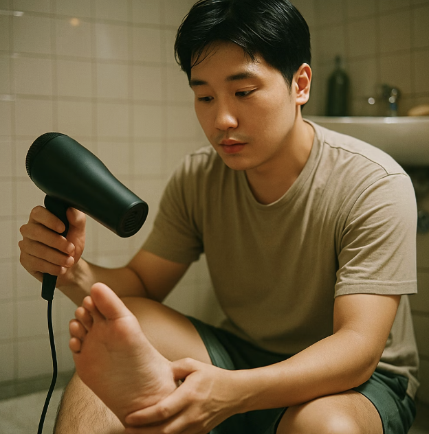 씻는 것보다 중요한 '완벽한 건조'