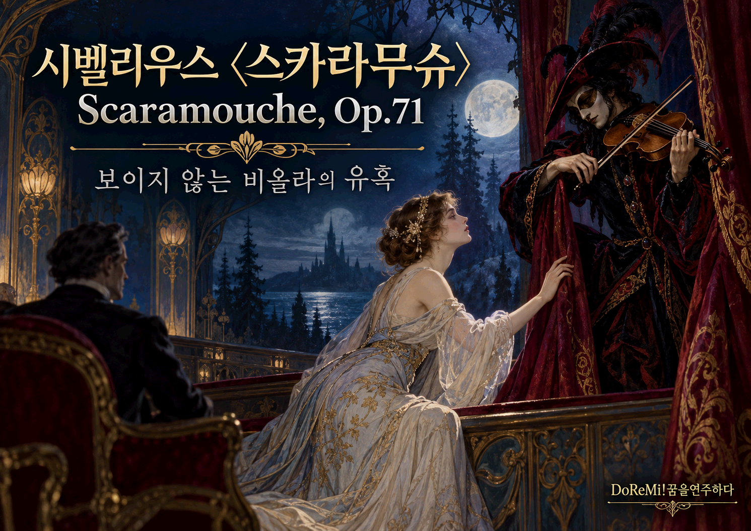 시벨리우스 극음악 <스카라무슈 Op.71>
- 보이지 않는 비올라가 사랑과 죽음을 부르는 순간