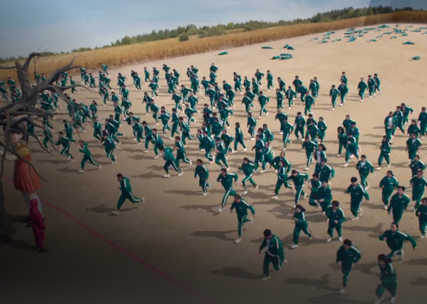 오징어게임 무궁화꽃이 피었습니다.