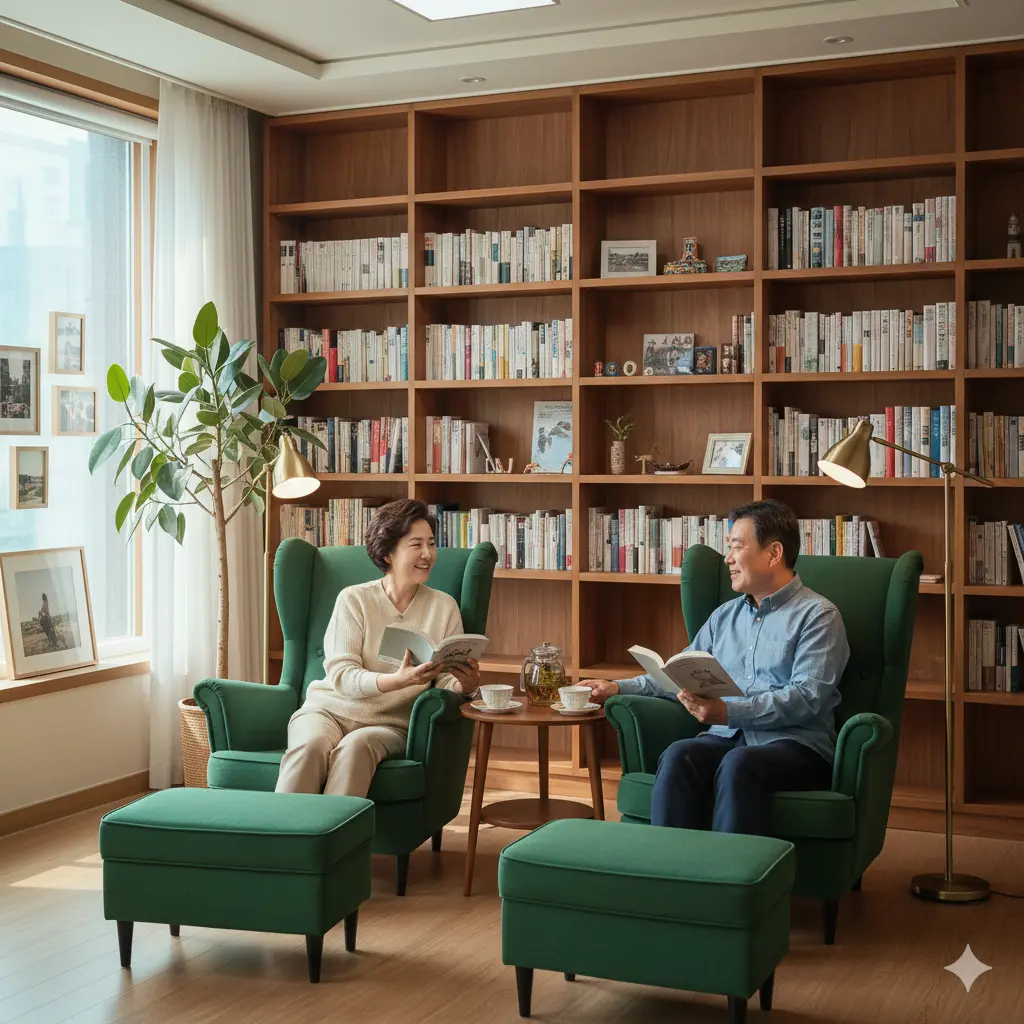 30년 만에 TV를 치웠더니, 남편과의 대화가 시작되었습니다 (TV 없는 거실 인테리어)