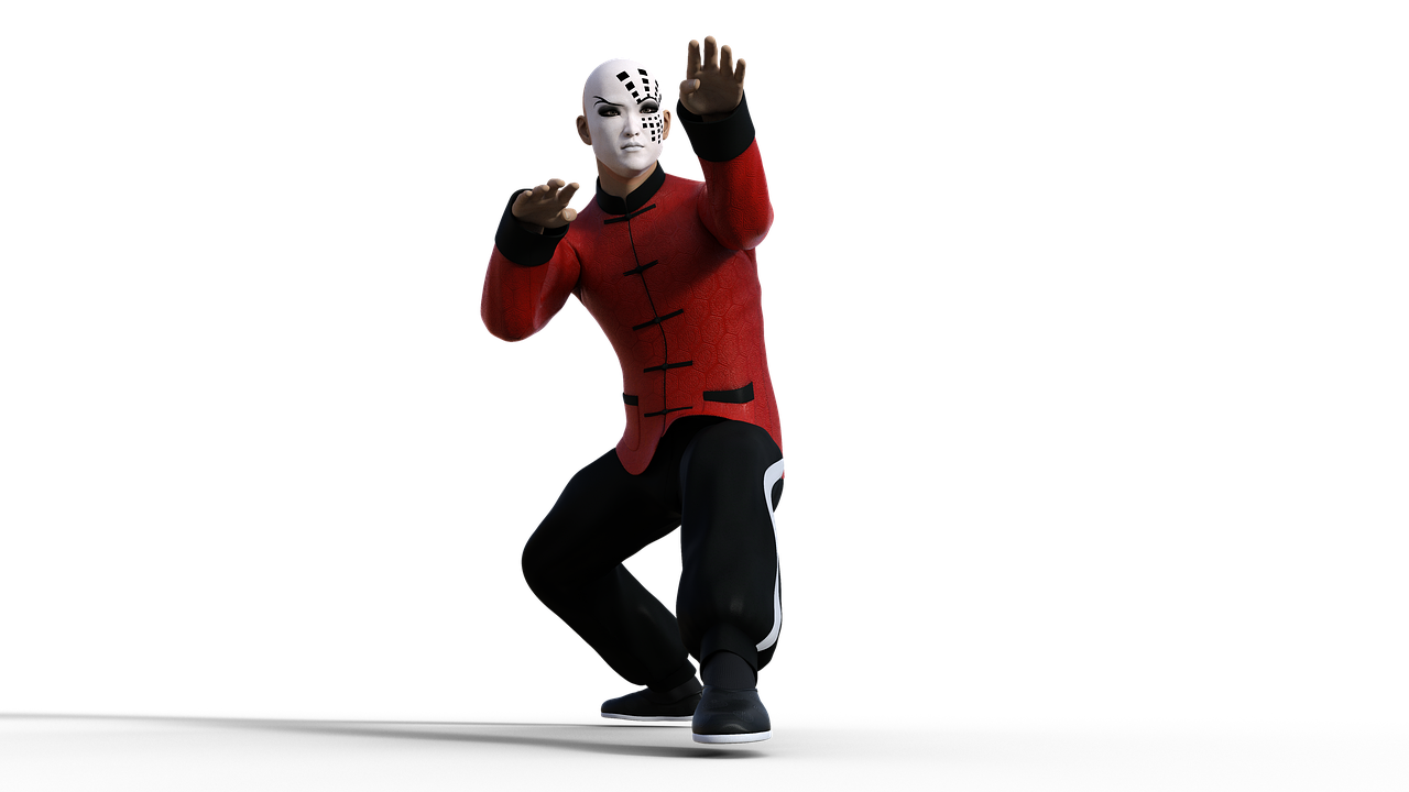 우슈 연습중인 사진 첨부