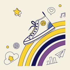 청년월세지원 청년의 활발함 표시