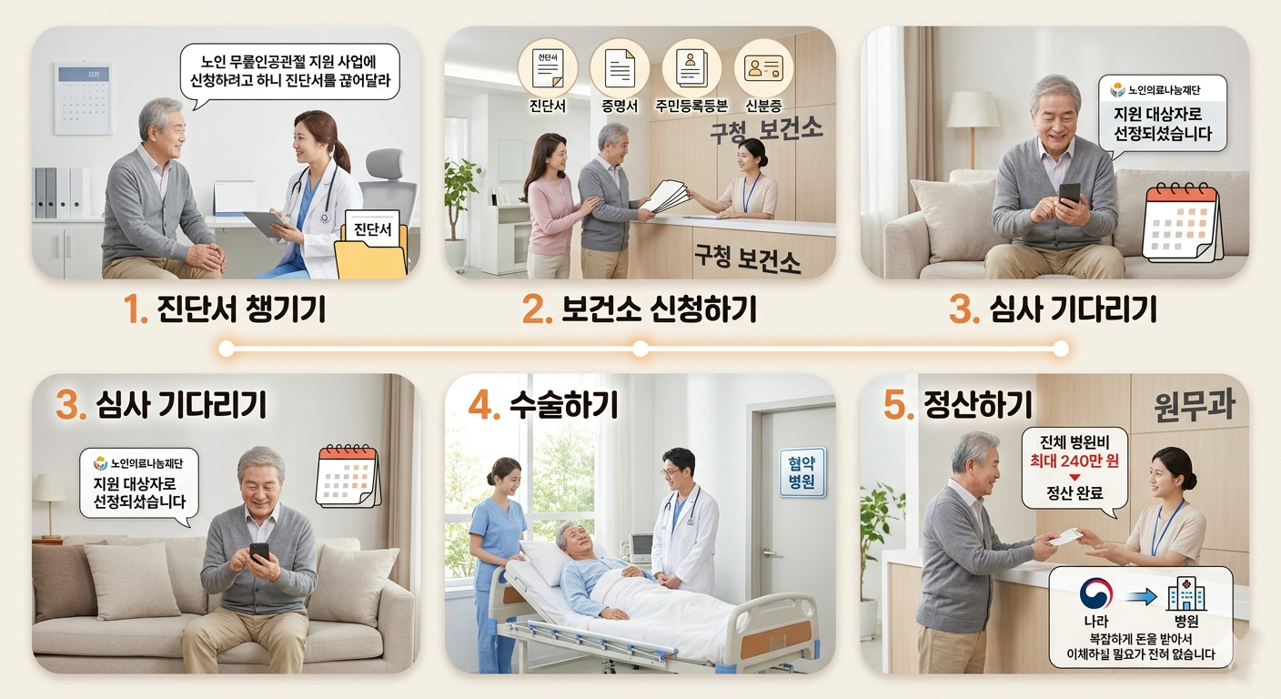 인공관절수술 절차