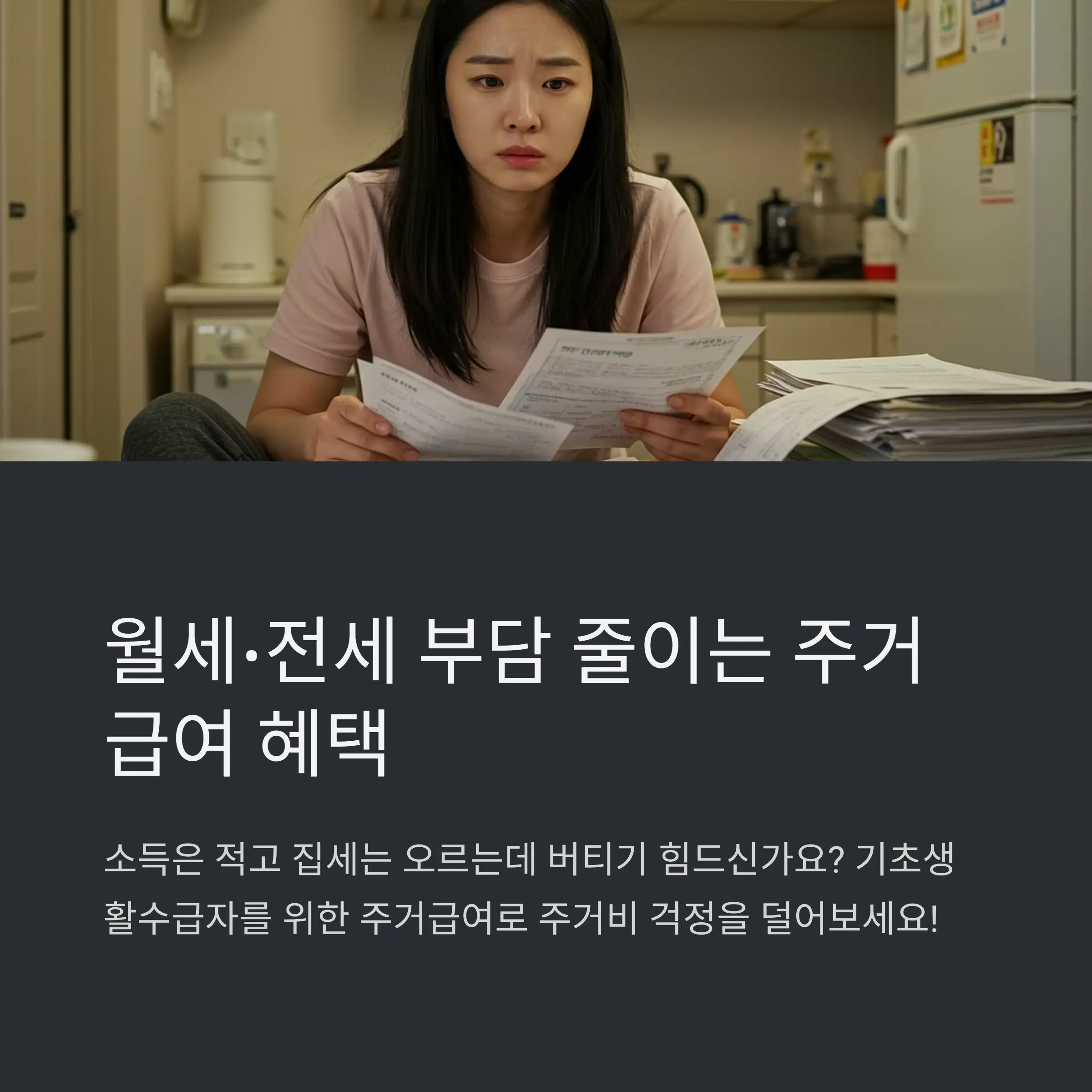 주거급여란 무엇인가요?