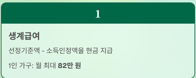기초생활수급자 조건 2026년 완벽정리 (소득인정액 계산법 포함)