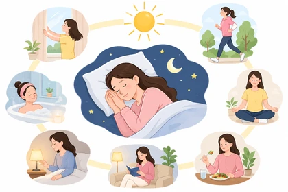 수면관리 생활 리듬 변화 설명7
