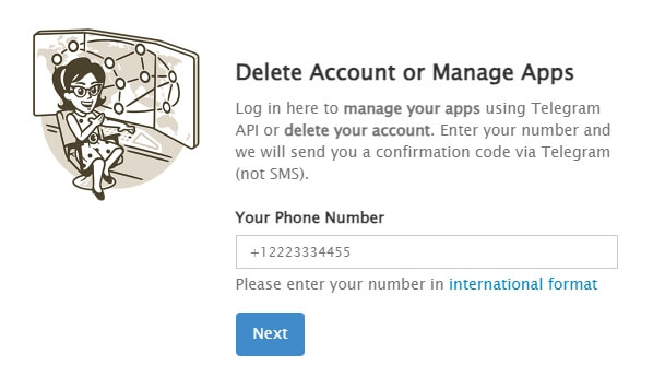 텔레그램 계정 삭제 탈퇴 방법