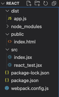 react