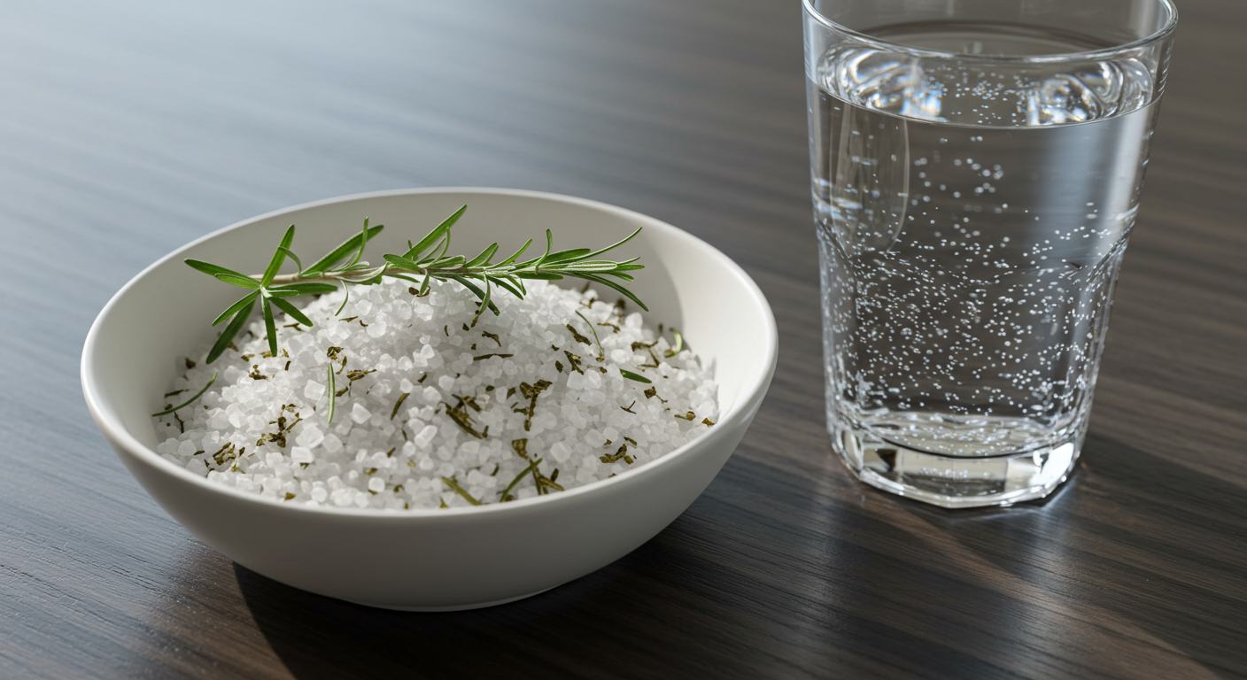 아침 소금차의 놀라운 효능: 디톡스와 치매 예방에 도움이 될까?
