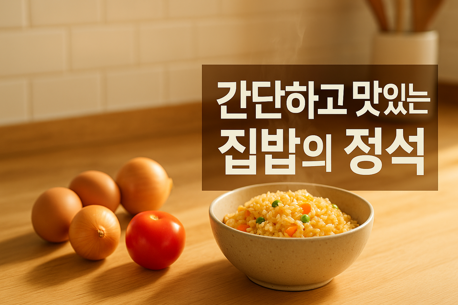 하아... 맛있는건 먹고싶은데, 시간이랑 재료가 부족하네? 15분 간단한 집밥 레시피 추천!