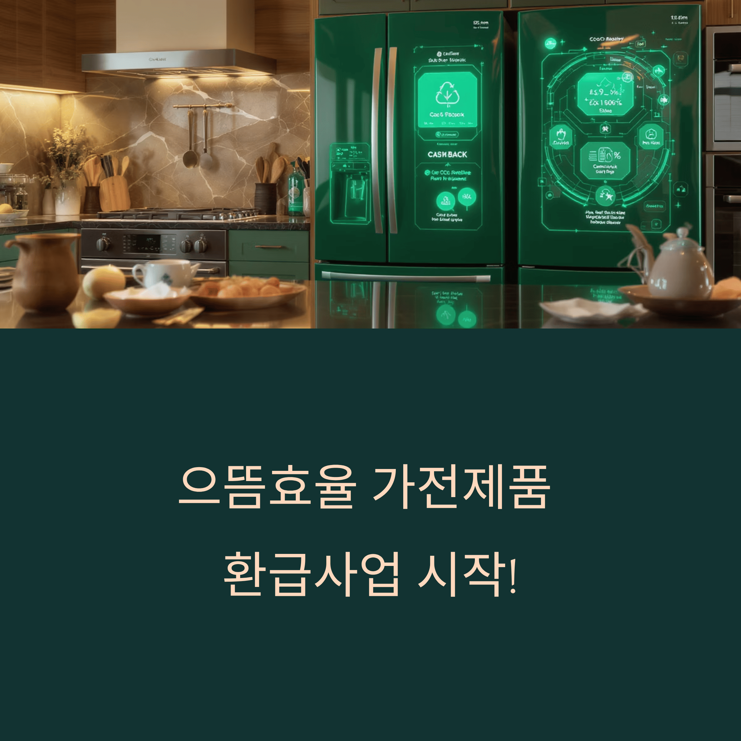 으뜸 효율 가전제품 환급 사업 10% 환급