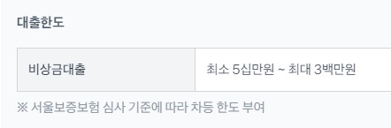 토스뱅크 비상금대출 자격조건 금리 한도 서류
