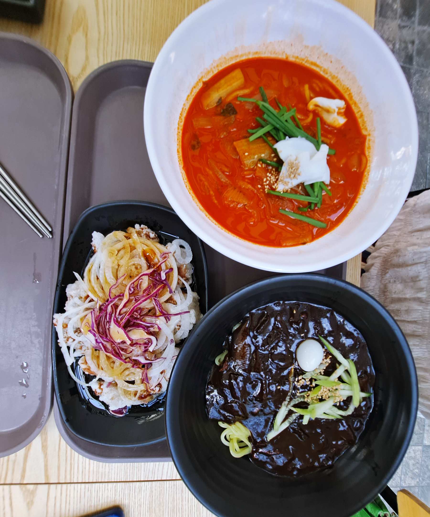 시흥하늘휴게소 세트메뉴