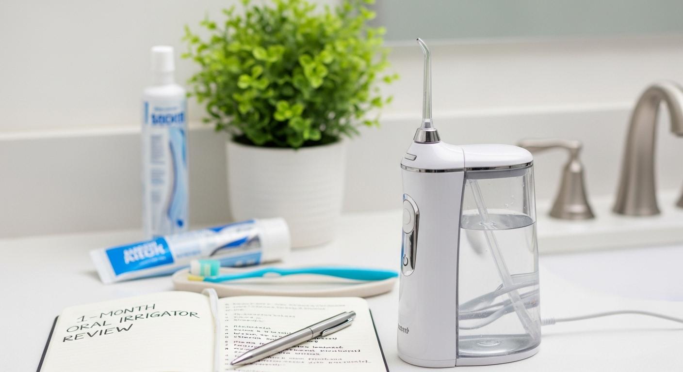 잇몸 통증 구강세정기 1달 사용 후기