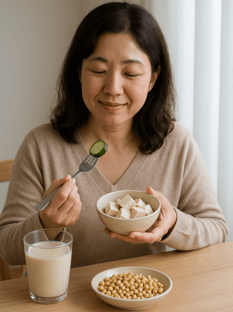 갱년기에 콩이 좋다는데, 두유&middot;두부 어떻게 먹어야 할까?