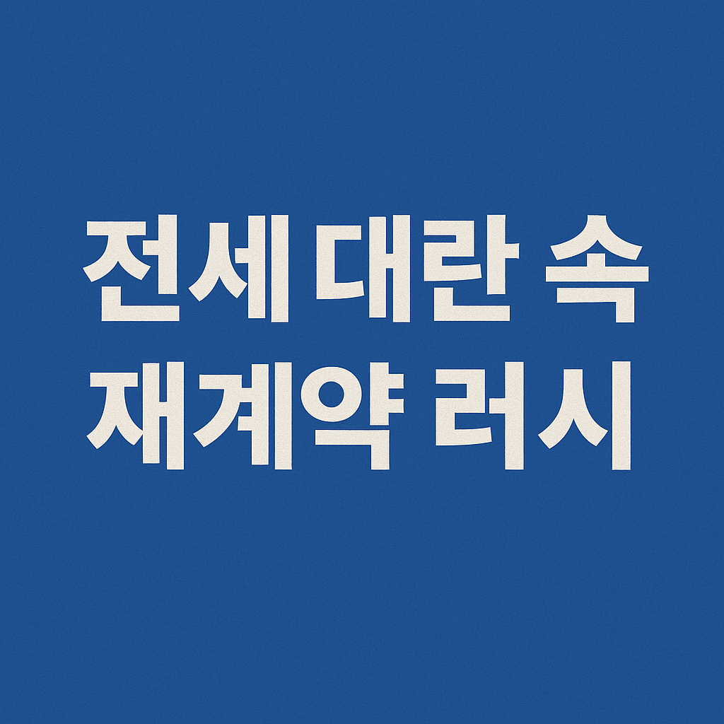 627 부동산 대책 이후 전세 대란으로 재계약 비율이 높아지고 있다.