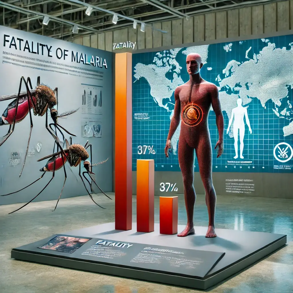 말라리아 치사율 예방 국내