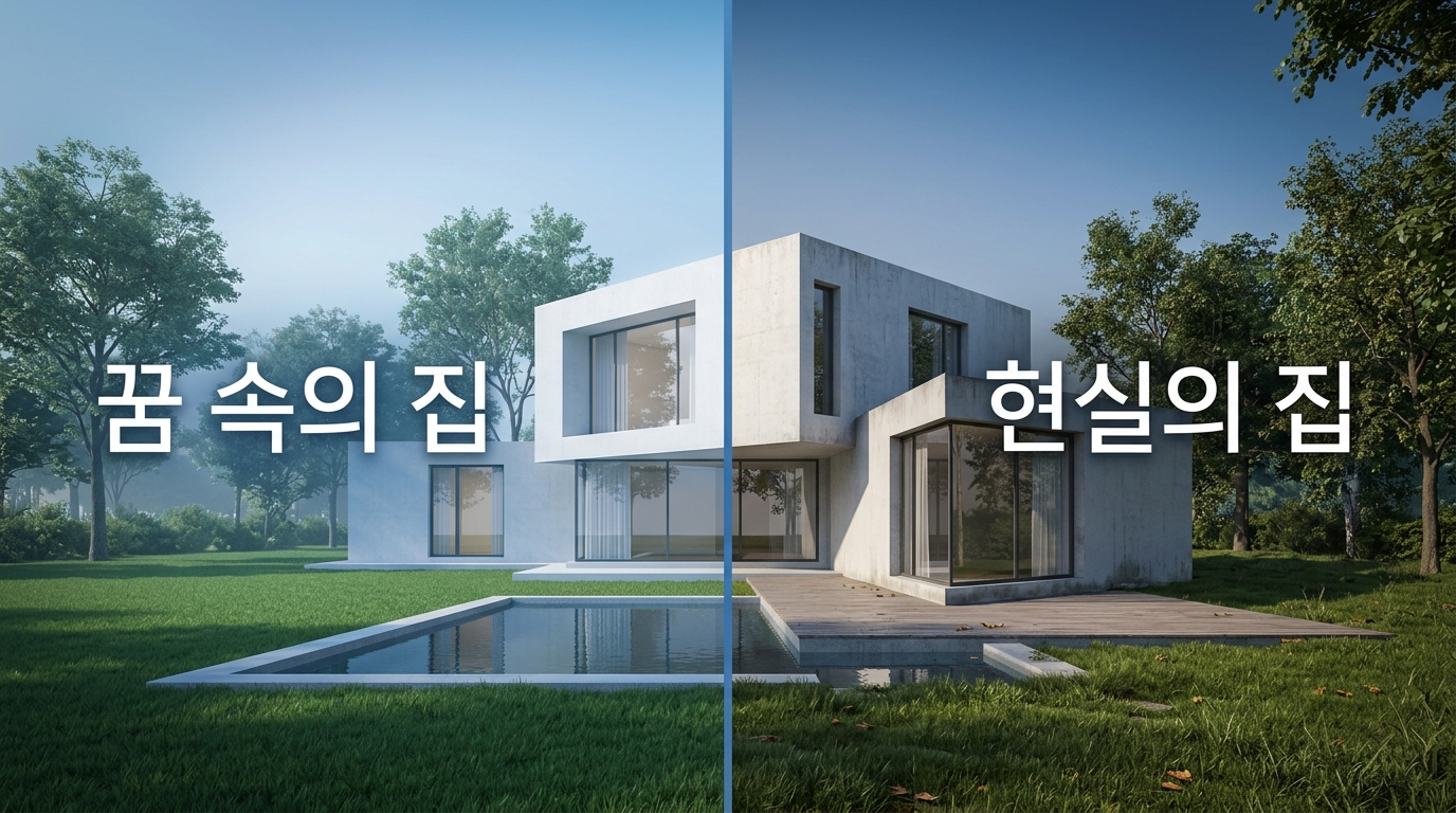 기대현실과 다른 전원주택의 생활