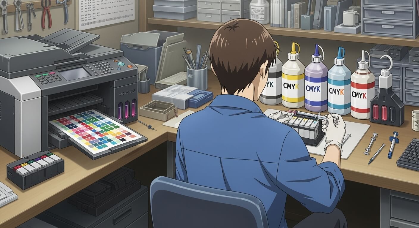 무한잉크 5종 전격 비교 제가 직접 테스트한 최고의 잉크는? (헤드 막힘, 색감)