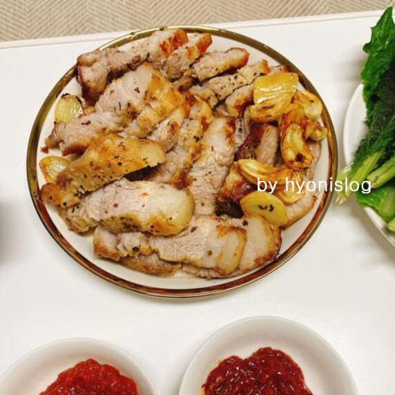 삼겹살에어프라이어요리