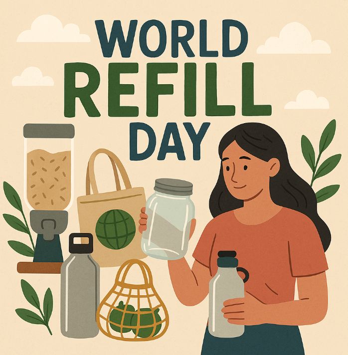 세계 리필의 날. World Refill Day 이미지