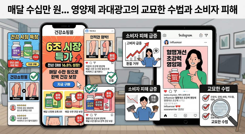 영양제 과대 광고와 소비자 피해