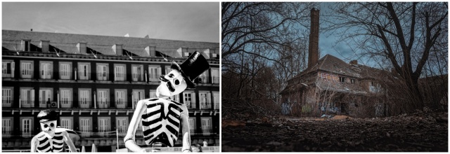 무서운 분위기 사진입니다.