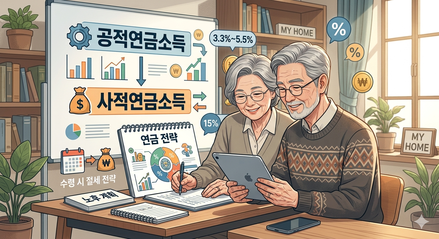 은퇴 후 연금 세금 폭탄 피하는 방법: 연금소득 과세 체계 완벽 가이드