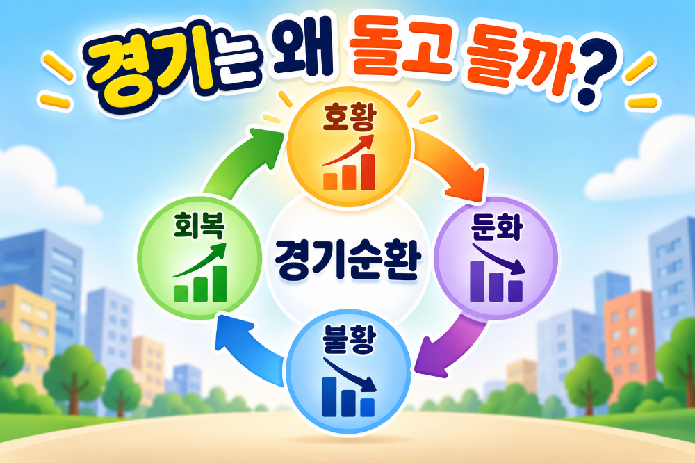 호황과 불황은 왜 반복될까? 경기순환 쉽게 이해하기