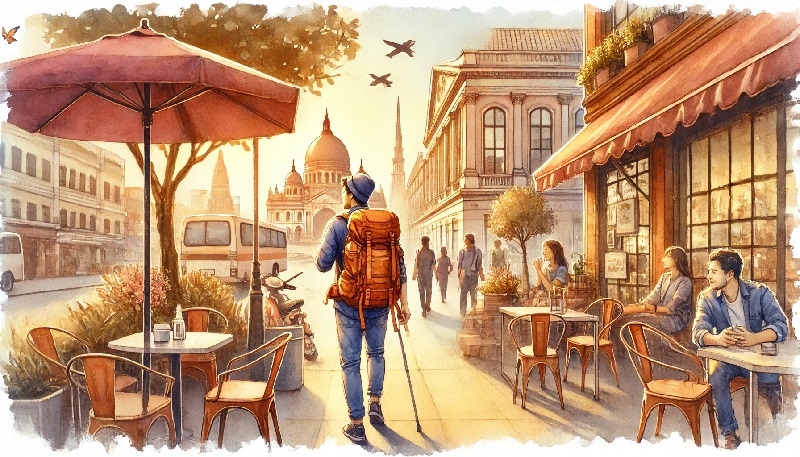 혼자 해외여행하는 법에 대한 이미지