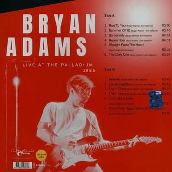 브라이언 아담스 앨범