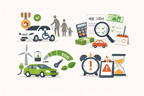 자동차세 감면대상 기준과 신청 전 확인사항15