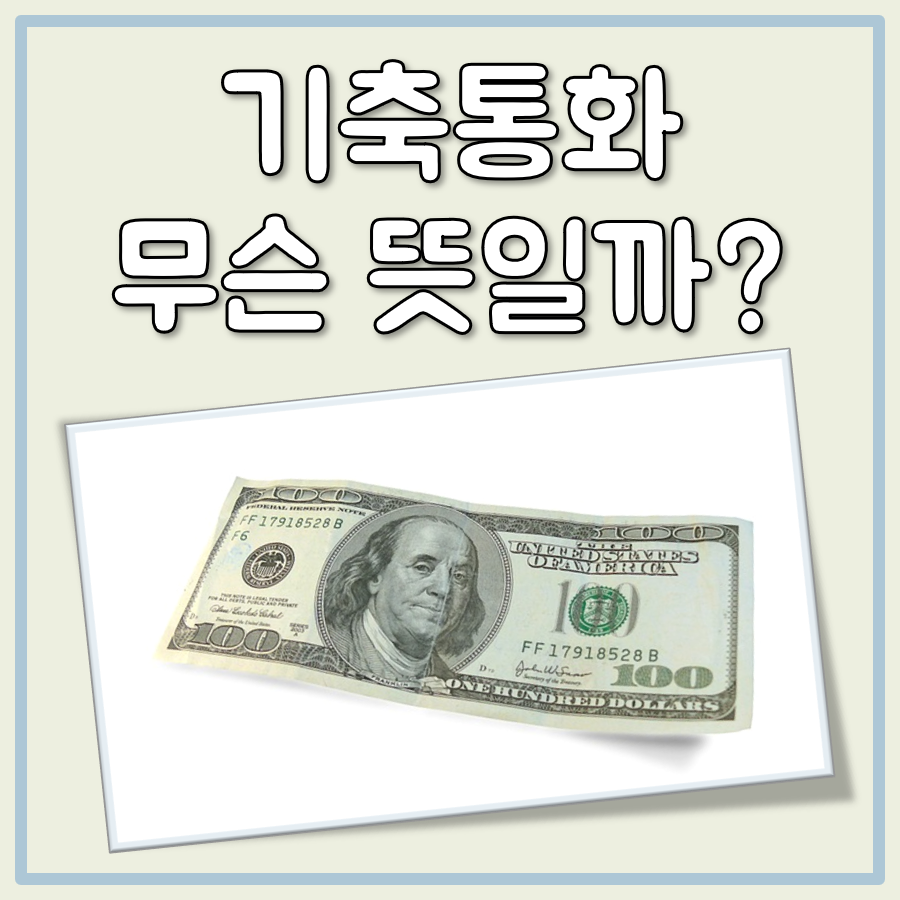기축통화 뜻