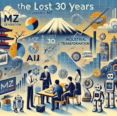 MZ세대가 본 일본 경제 (잃어버린30년, 산업변화, 교훈)