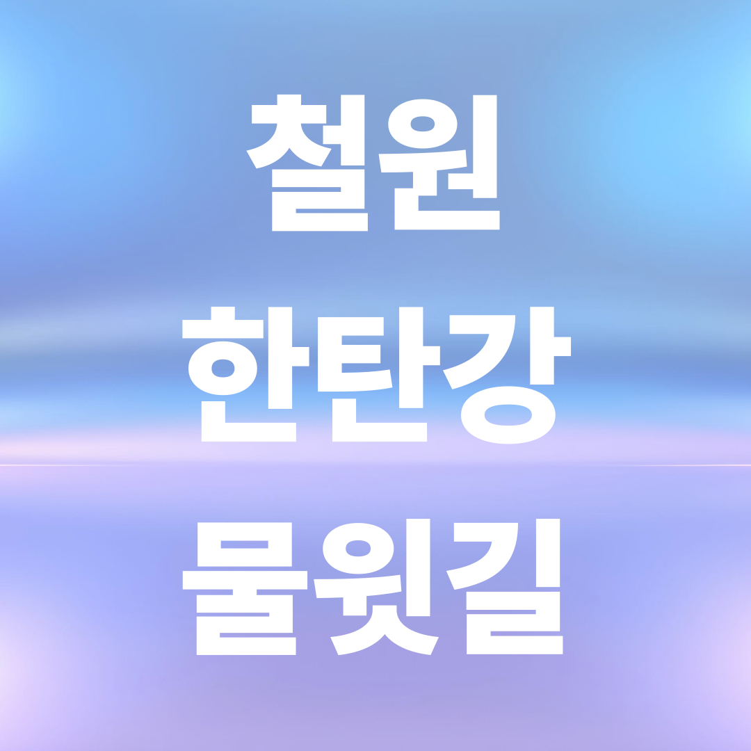 곧 유료 전환!” 철원 한탄강 물윗길, 지금 가야 할 단풍 협곡