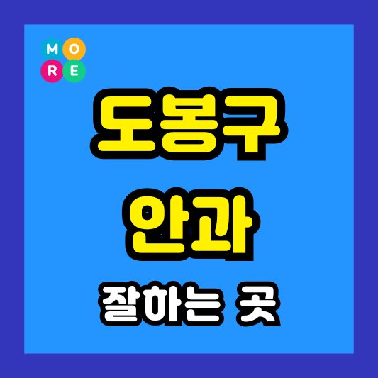 도봉구 안과 잘하는 근처 전문병원 TOP 4곳 추천 다래끼, 비문증, 결막염