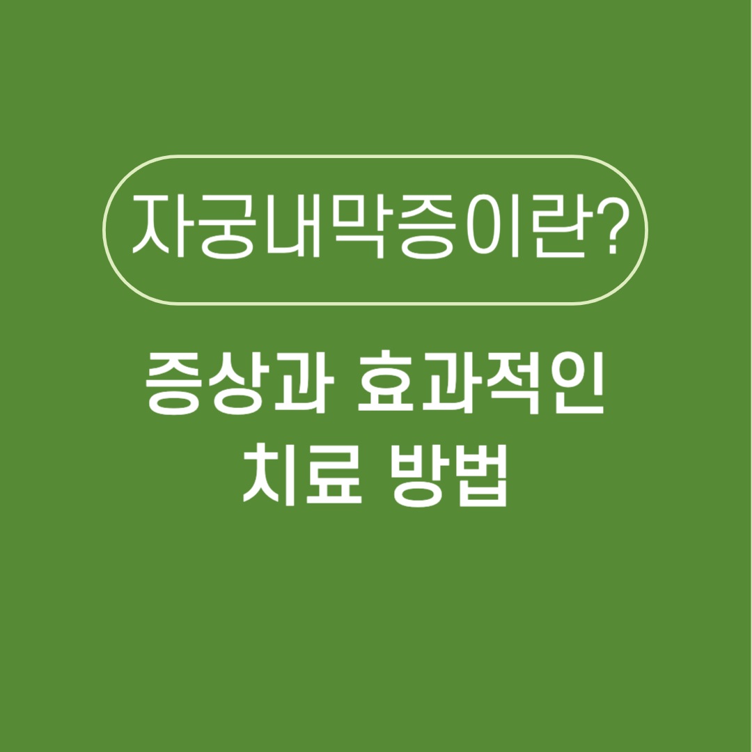 자궁내막증이란