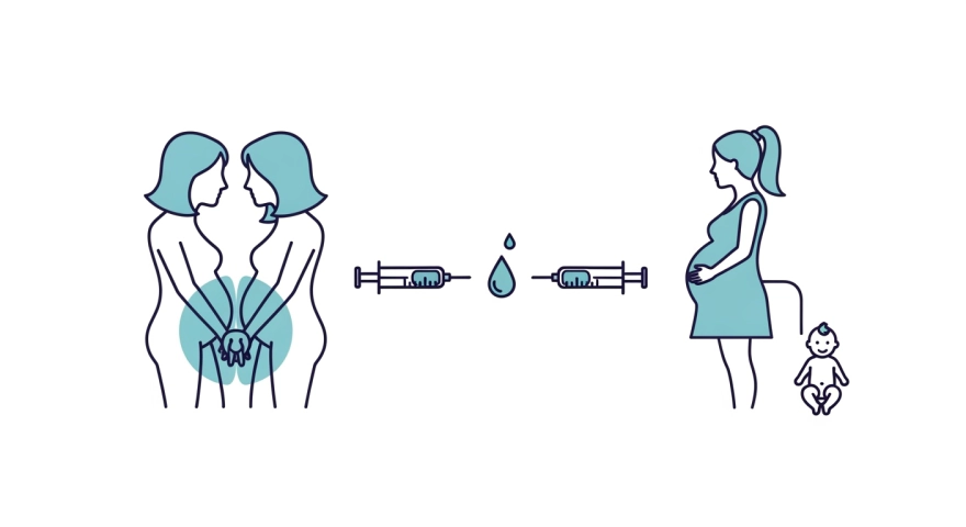 성접촉&middot;혈액&middot;임신으로 전파되는 매독 감염 경로 아이콘